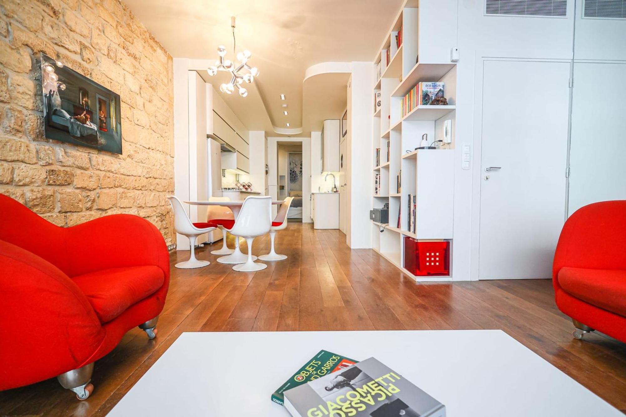 Elegant Appartement Climatise De 65 M2 Avec 2 Ch Paris Extérieur photo